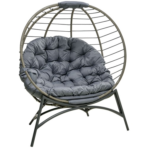 Outsunny rattan egg chair - rattan,