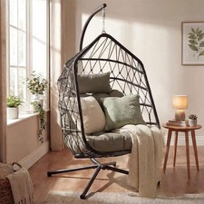 Rattan Swing Egg Chair for