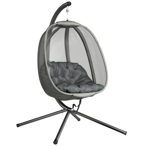Outsunny folding hanging egg - outsunny,