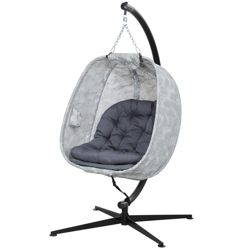 Outsunny hanging egg chair - outsunny,