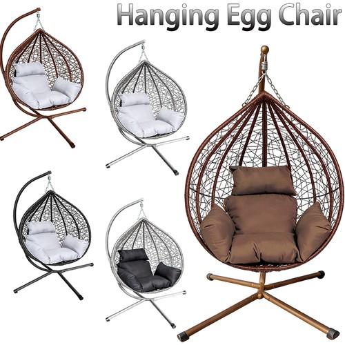 Rattan hanging swing - swing, egg